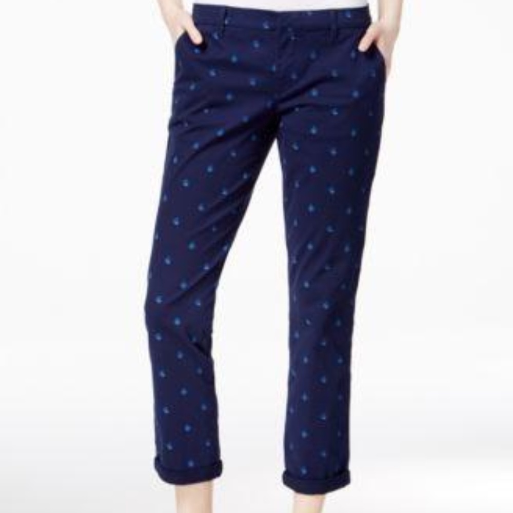 Tommy Hilfiger Chino Pants Tossed Navy Pacifica